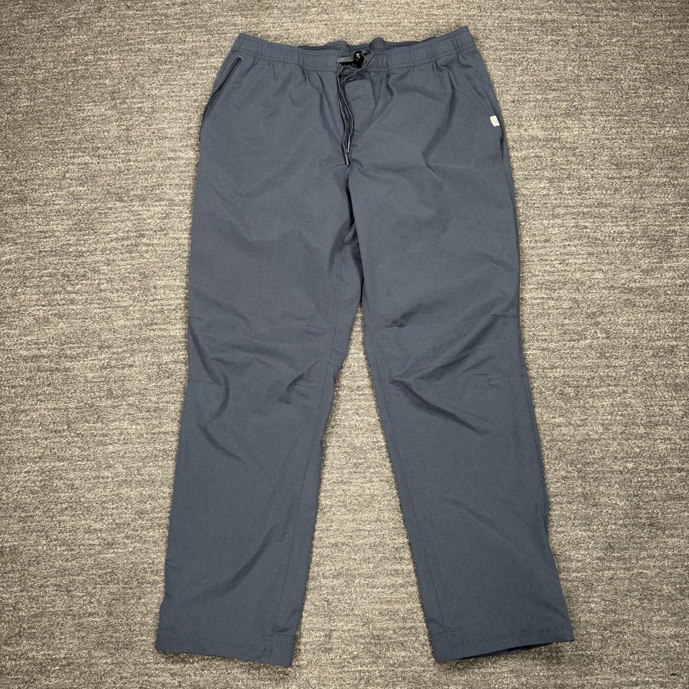 LL Bean Multisport Pants Mens XL Blue Hiking Travel Performance 509937 32 Inseam